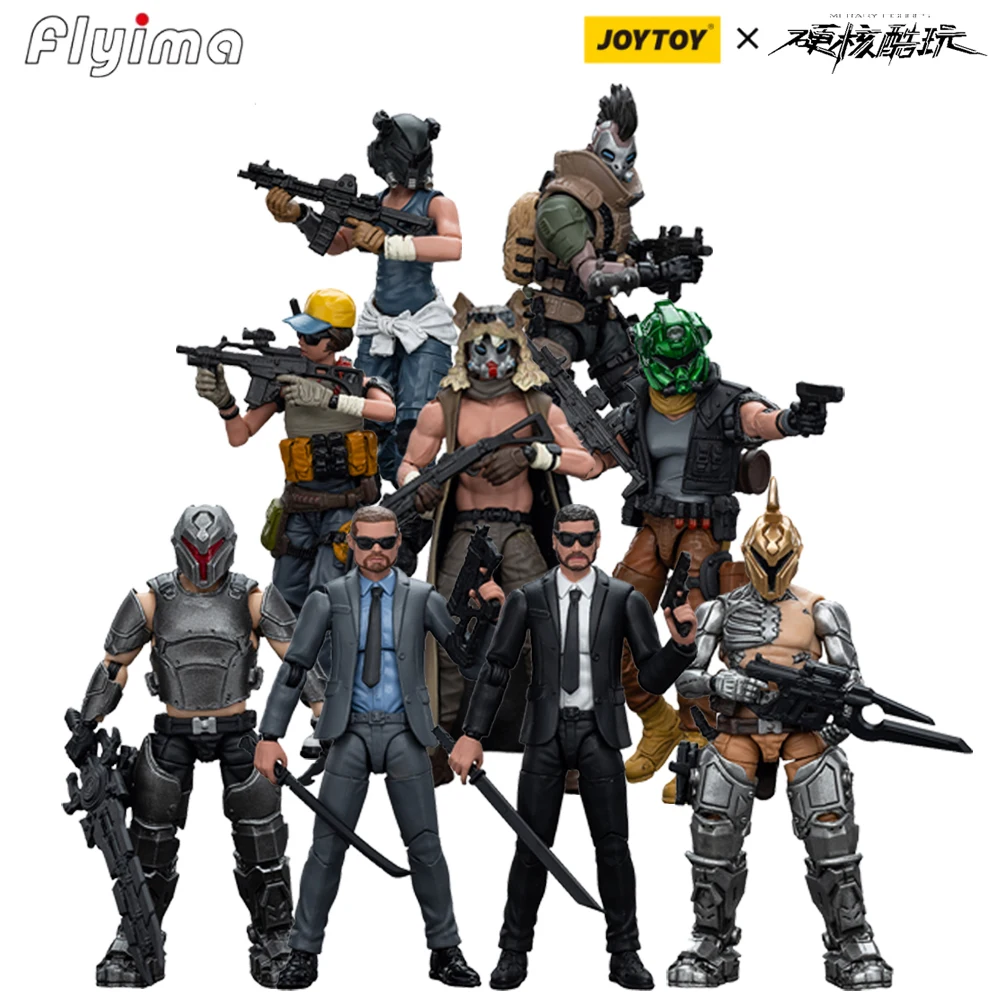 JOYTOY Hardcore Coldplay 1/18 figurka 9 sztuk Army Builder pakiet promocyjny rysunek 16-24 Anime Model wojskowy