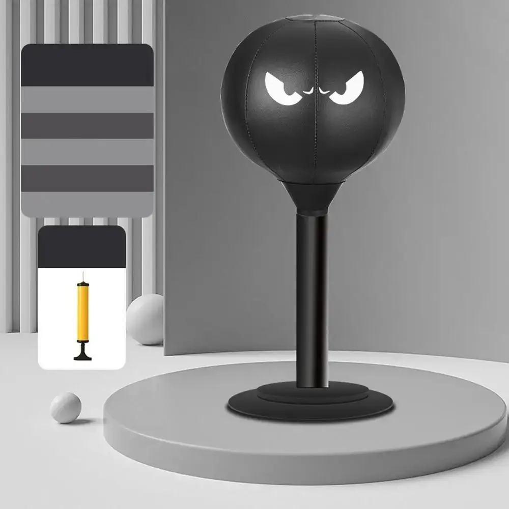 Com ventosa saco de pancadas de mesa inflável montável saco de treinamento de boxe montável na parede promover o desenvolvimento