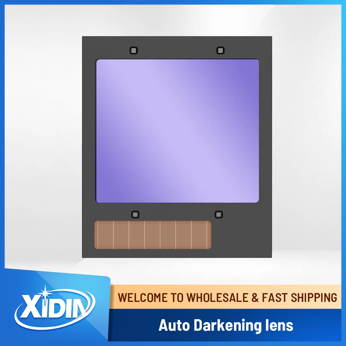 

Fit A9-959D 98x87mm Shade W4/5-8/9-13 Auto Darkening Welding Lens,True Color Technology Filter,Replacement for Welding Hood