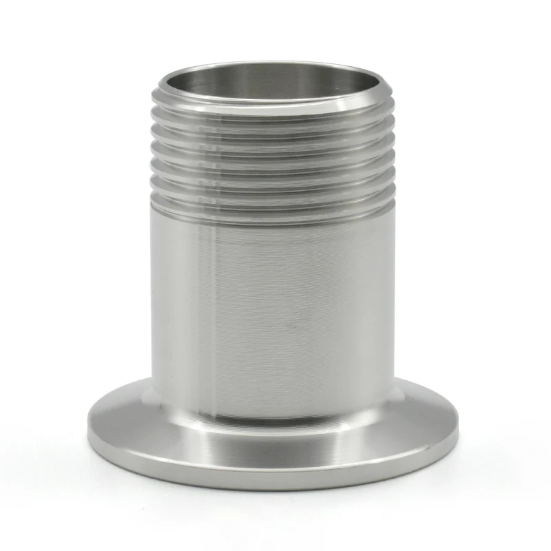 DN8-DN50 External Thread Sleeve Three Clip Pipe Fitting, 1/4 