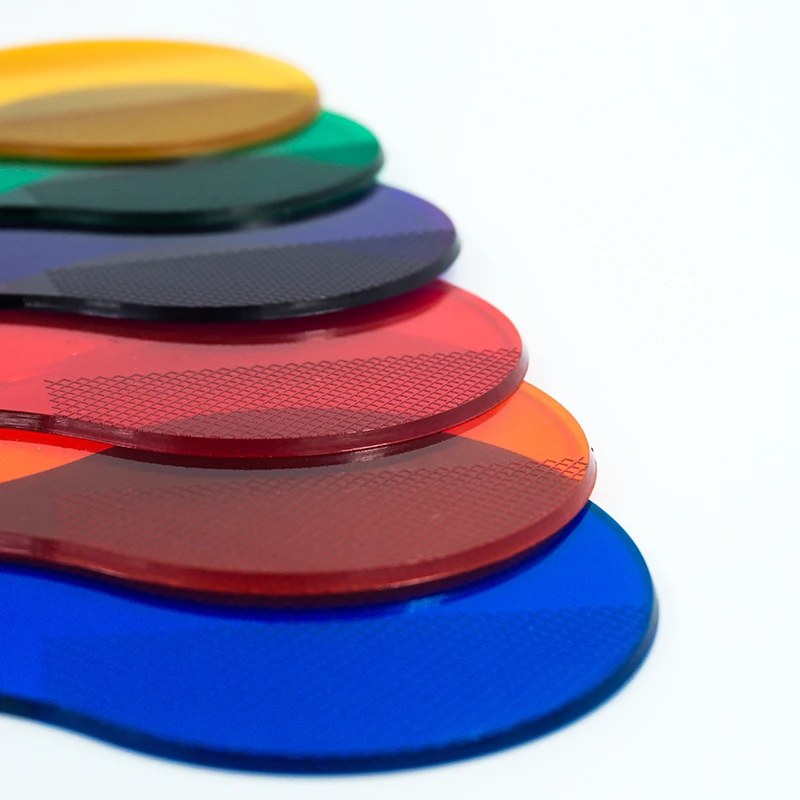 6 Stücke Kinder Färbung Lernbrett Durchscheinende Folie Montessori Frühe Bildung Farbe Malerei Neuheit Lustige Puzzle Spielzeug – Detail 4