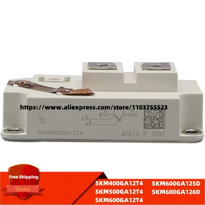 

SKM400GA12T4 SKM500GA12T4 SKM600GA12T4 SKM600GA125D SKM600GA126D IGBT Module New Original