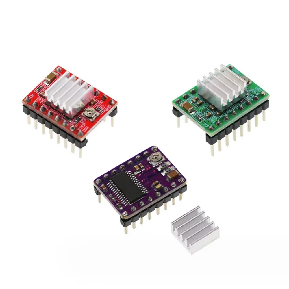10 stks/partij 3D printer accessoire A4988 DRV8825 stappenmotor driver