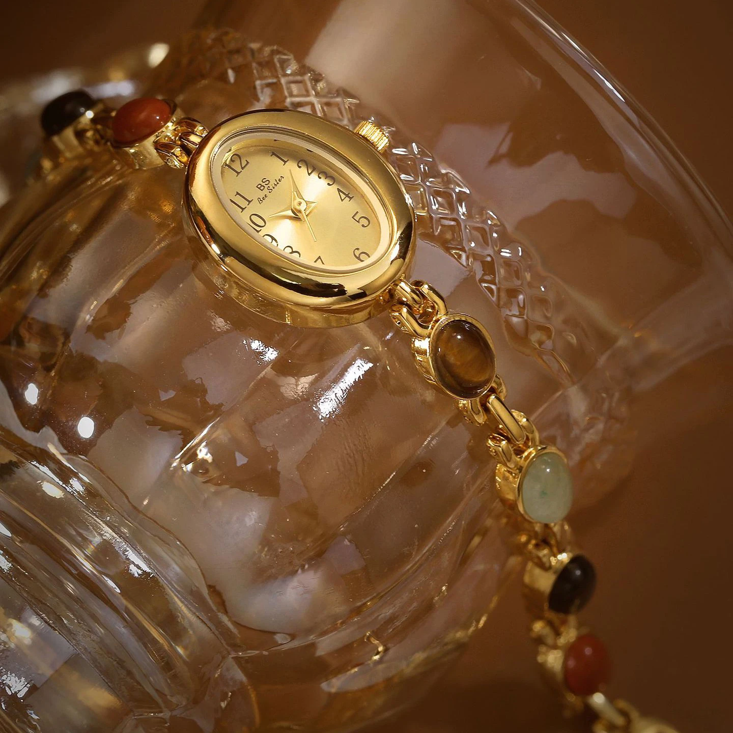 Watches For Woman Natural Jade Small Bracelet Quartz Wristwatch 2025 NEW Female Watch Vintage