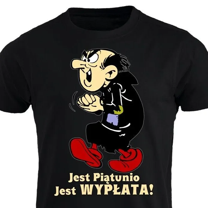 GARGAMEL Jest Piatunio Jest Wyplata Polska Koszulka Zabawny Prezent Polonia camisa