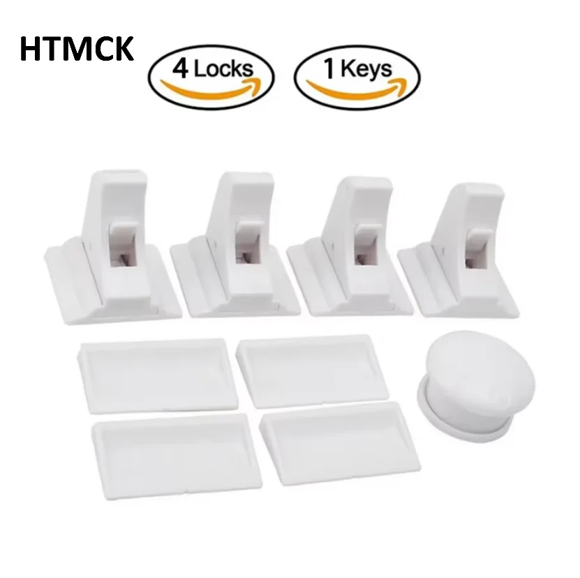 Baby Safety Lock Invisible Lock Kids Security Drawer Latch Cabinet Door Magnetic Child Safety Lock Limiter Children Protection