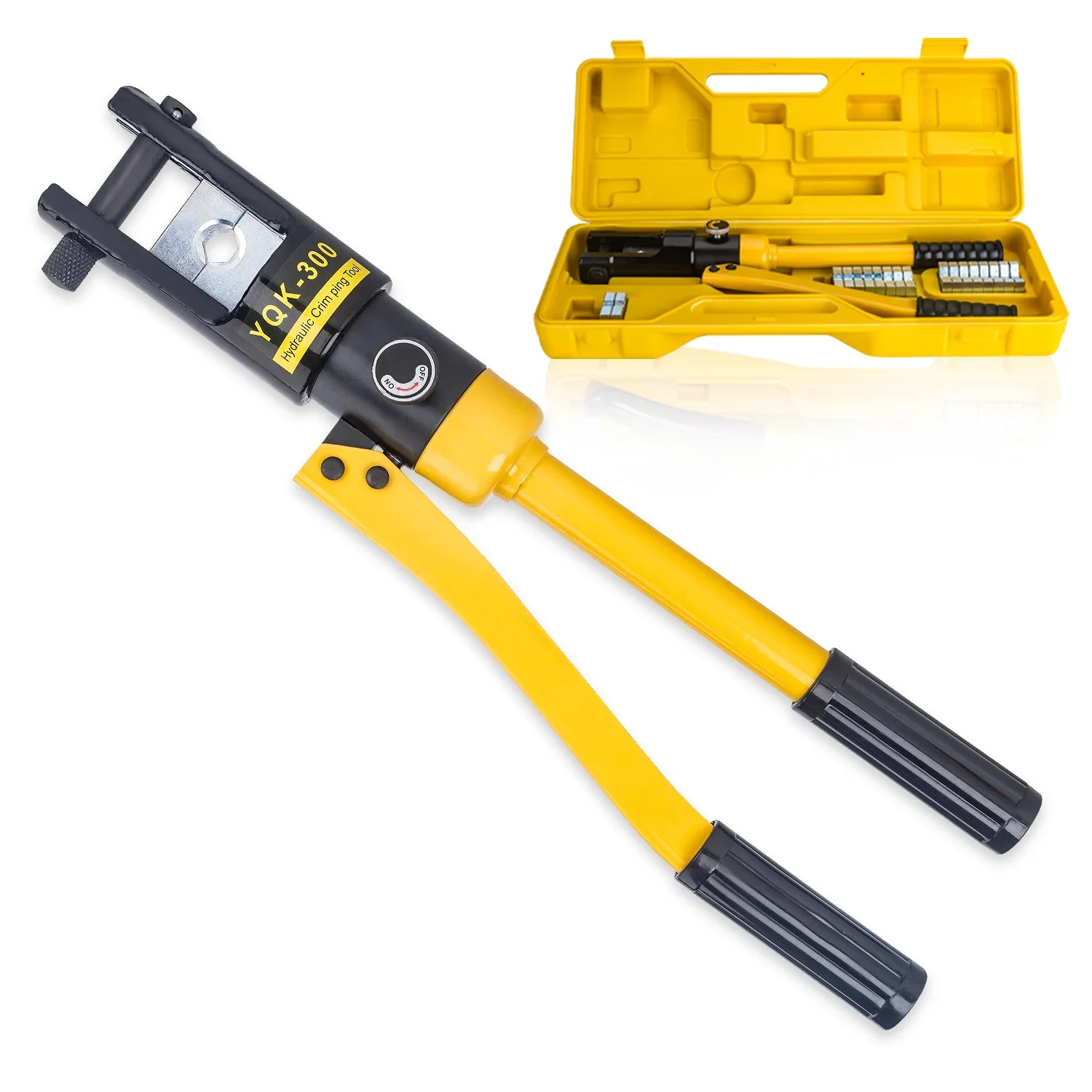 

Factory Direct manual hydraulic crimping tool YQK-300 for cable terminals copper and aluminum terminals