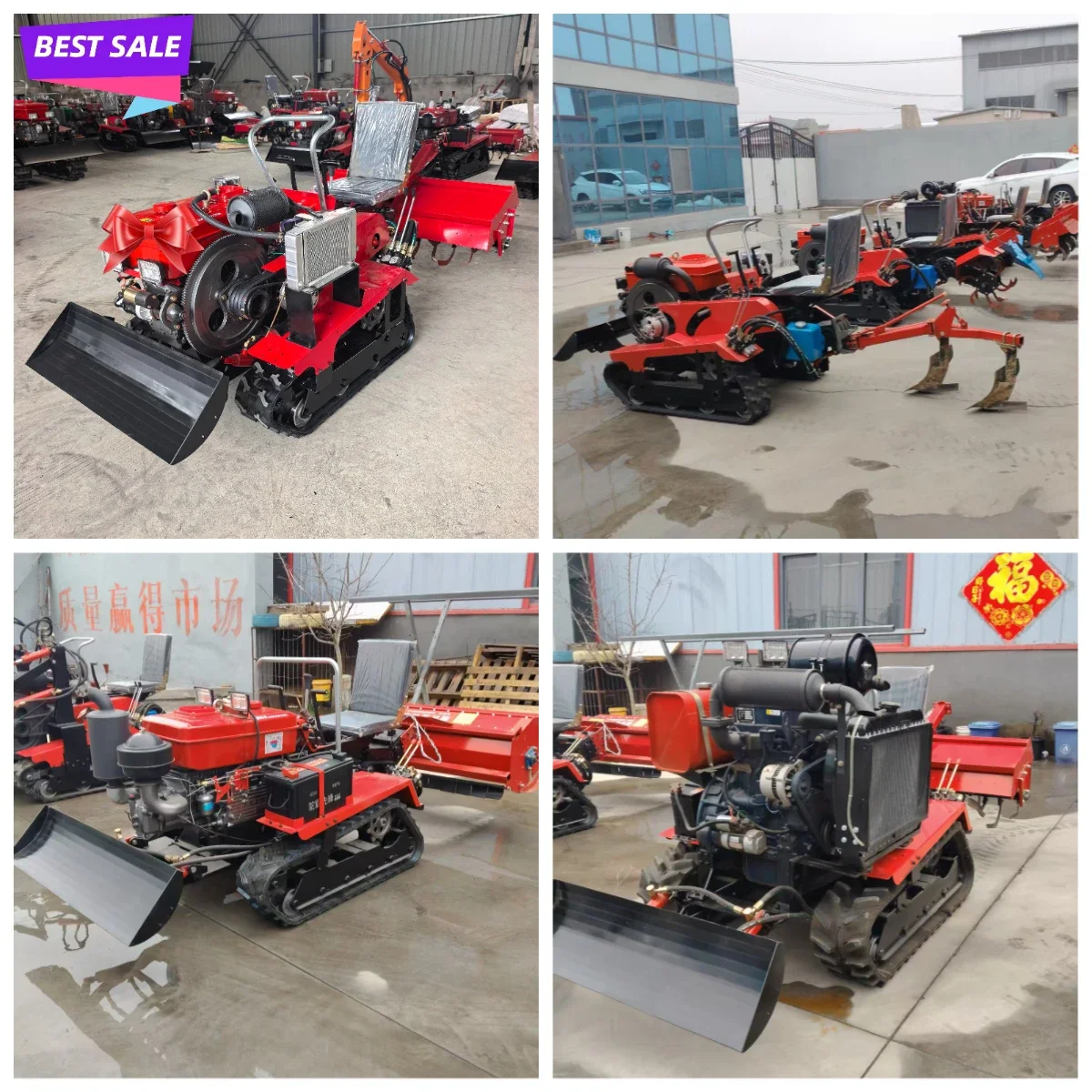 25HP High-Efficiency Cultivator, Saves Time & Labor for Large-Area Farming