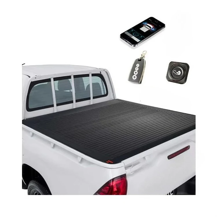 

High Quality Hard Retractable Tonneau Cover Waterproof Aluminium Roller Lid Shutter for Pickup Truck Bed Compatible