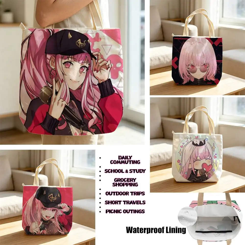 

Calli M-Mori Calliope HoloMyth Storage Bags Waterproof Canvas bags suitable for going to class, shopping, gifts, and commuting