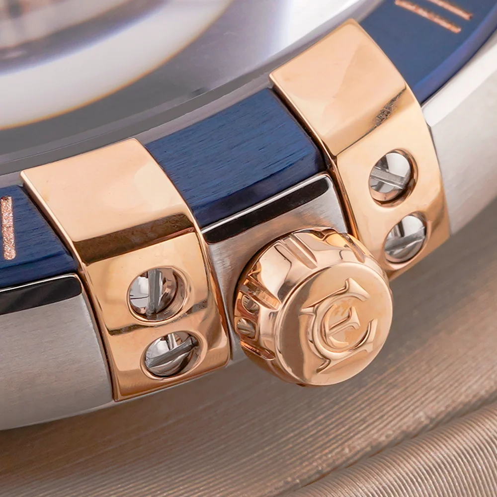 ENITON 40mm zegarki luksusowy męski zegarek ze stali nierdzewnej 316L biznesowy zegarek NH35 ruch automatyczny zegarek okrągły świecący męski zegarek