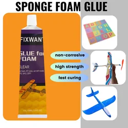 Super Strong FIXWANT Foam Glue Perfect for Bonding Sponge Aircraft Model Wood Metal EPS EPO EPP and More