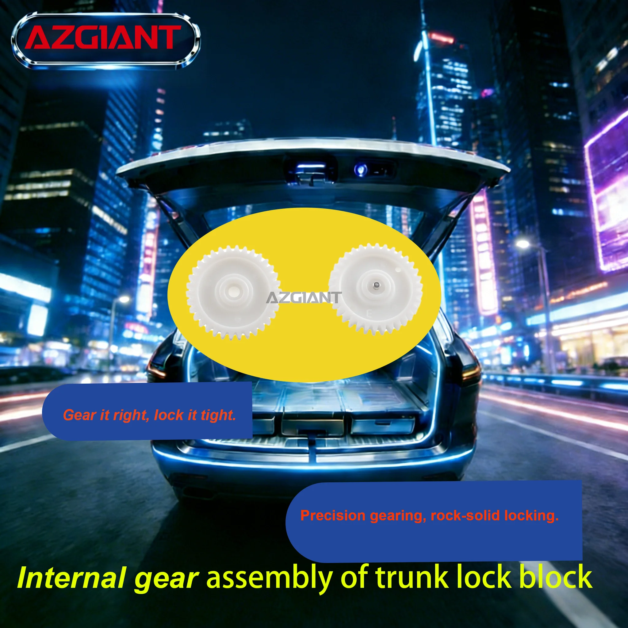 AZGIANT Internal Gear Assembly – The Smart Fix for Mercedes CLS SLK Trunk Lock Failure 2004-2011