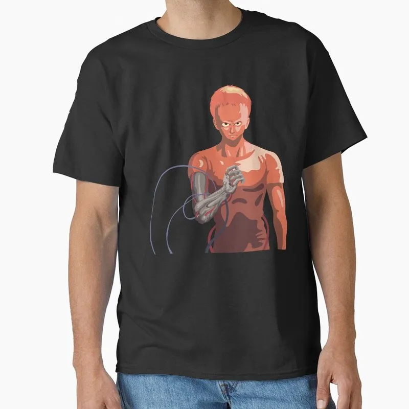 Akira Cyberpunk City Explosion Gift T‑Shirt Katsuhiro Otomo Retro Manga Shotaro Kaneda Neo‑Tokyo Anime Print Short Sleeve Tops