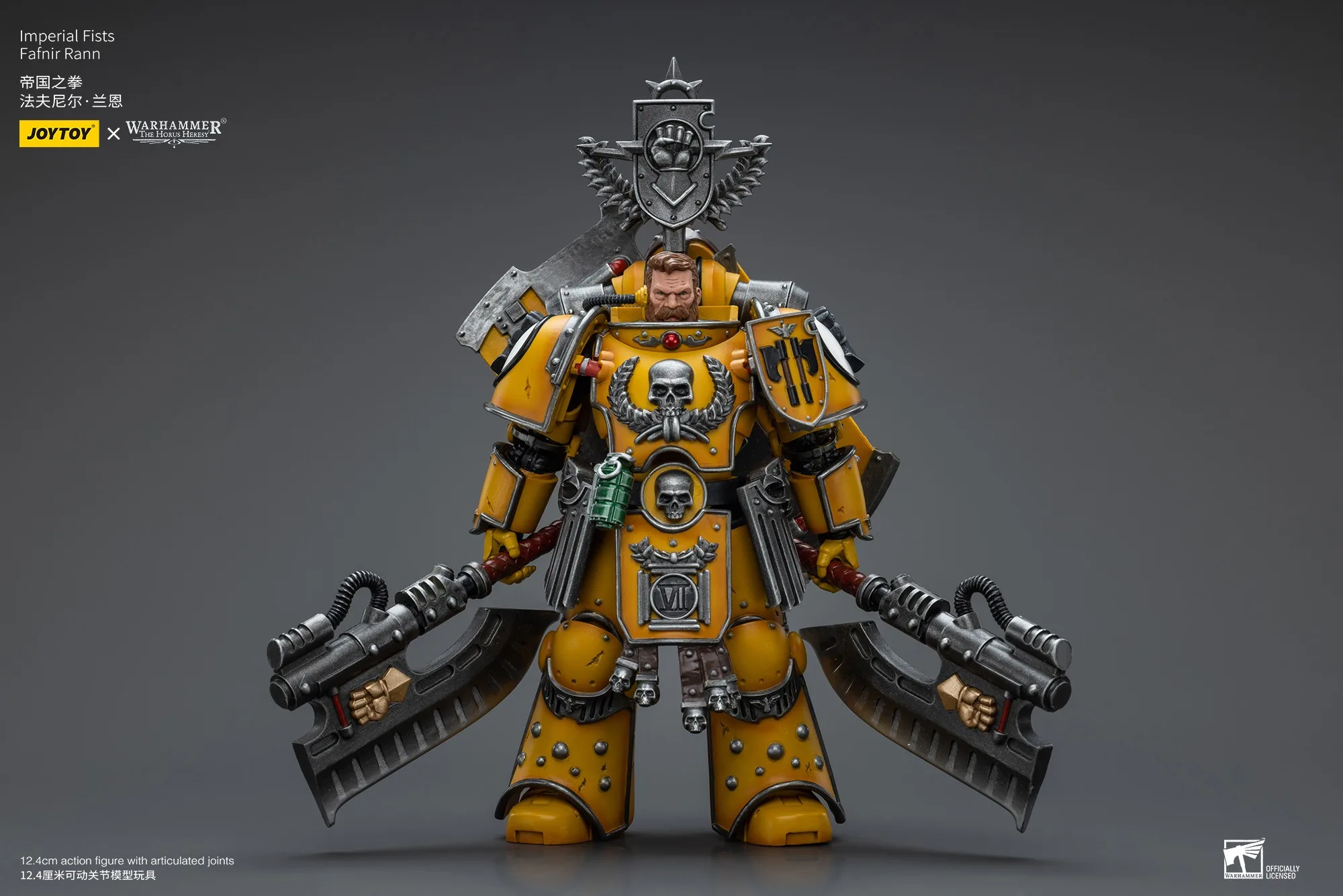 【Accessories】JOYTOY Warhammer 40k 1/18 Action FigureAnime Imperial Fists Fafnir Rann Model Toys