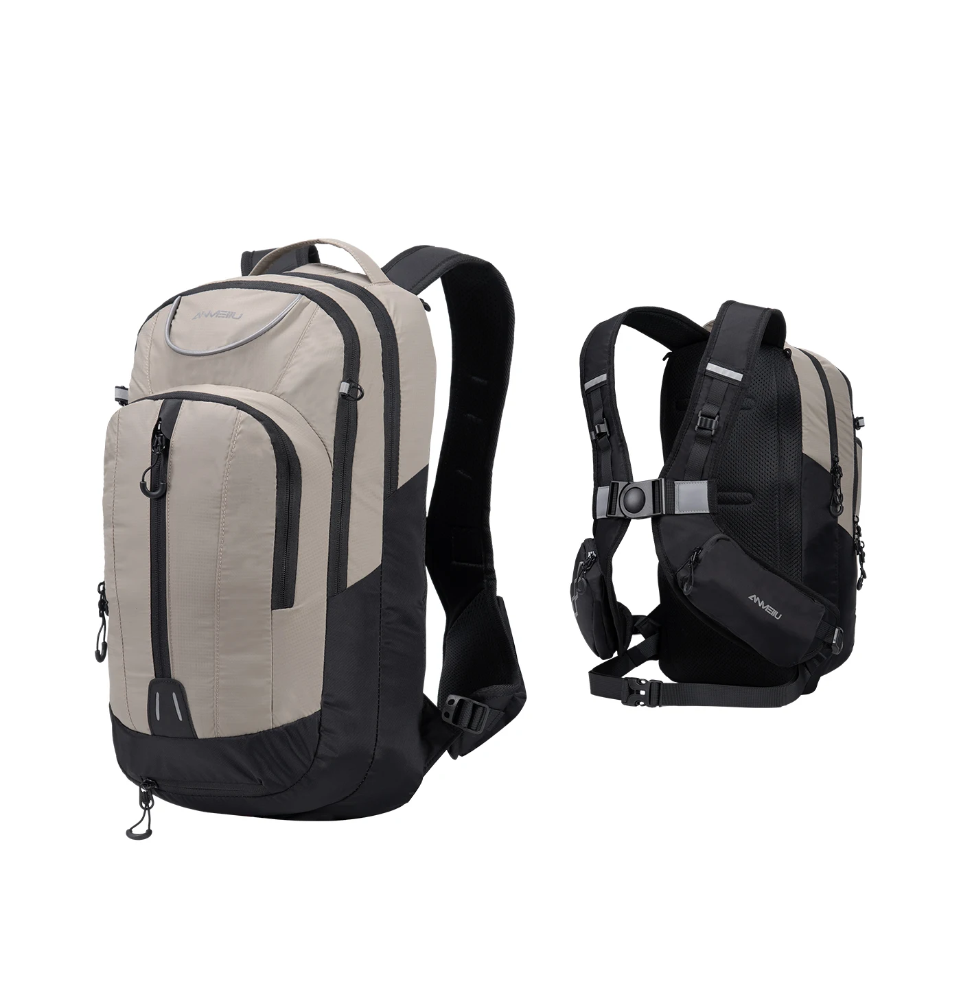 Anmeilu Motorcycle Riding Backpack Quick Release 15l Cycling Hydration Backpack With Raincover For Long-Distance Off-Road Motor
