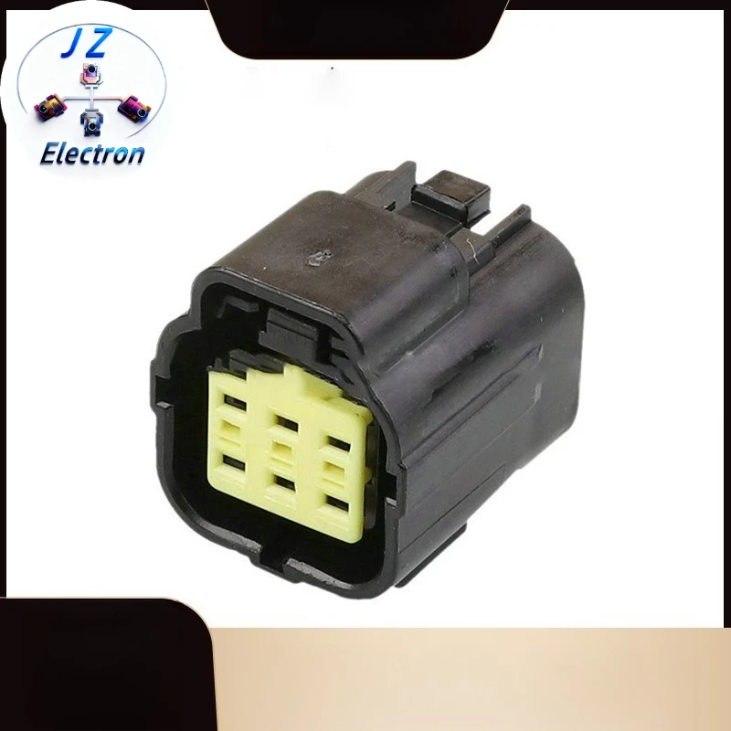 5PCS/SET 174262-2 Waterproof connector 1.8 series Black strip 6 hole Plastic case terminal plug-in