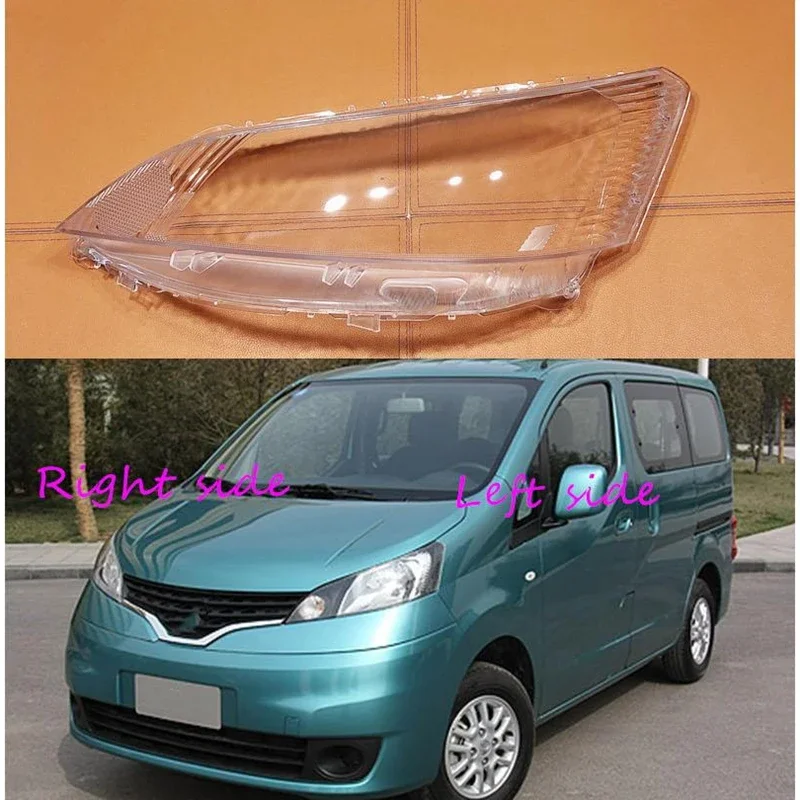 For Nissan NV200 2010 2011 2012 2013 2014 2015 2016 Car Headlamp Lens Replacement Headlight Shell Cover Headlight Glass