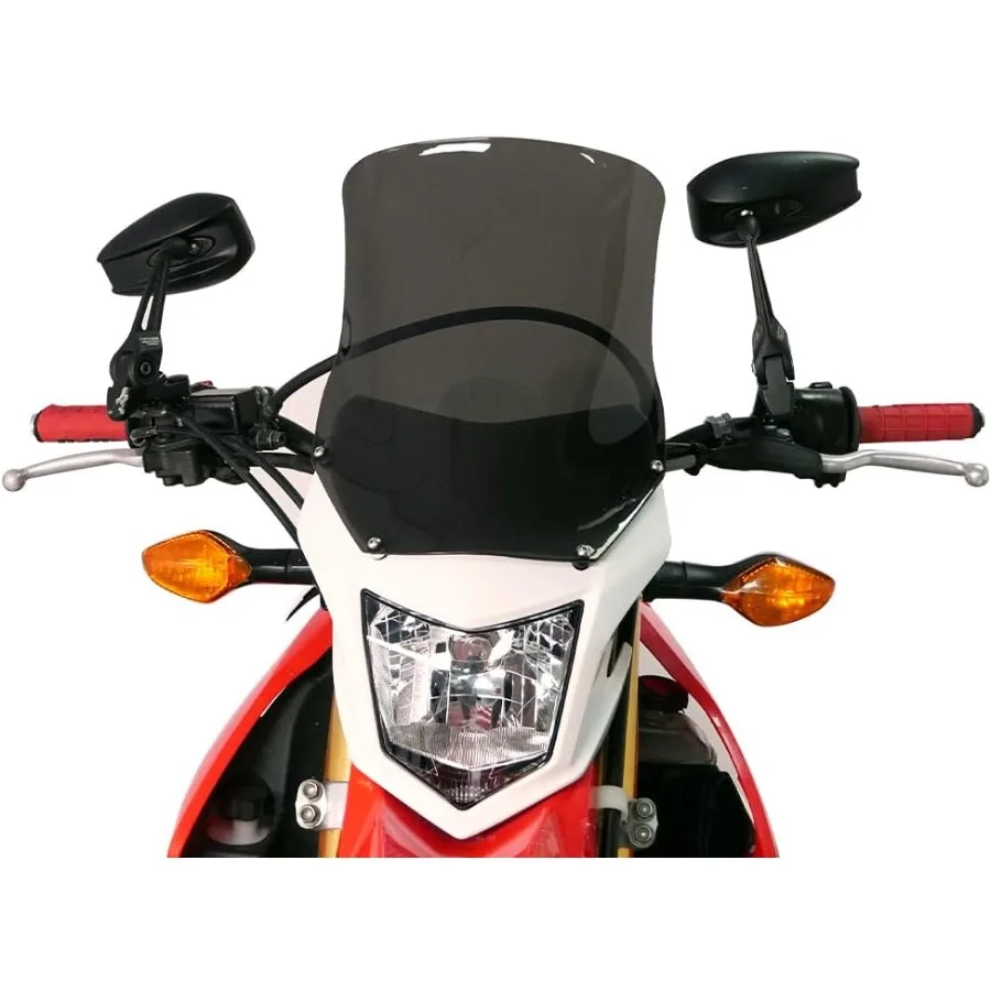 الزجاج الأمامي مناسب لـ CRF250L 20132023 وWR450F 20032005 و2023 الزجاج الأمامي للدراجات النارية مع تصميم هوائي محسن #1