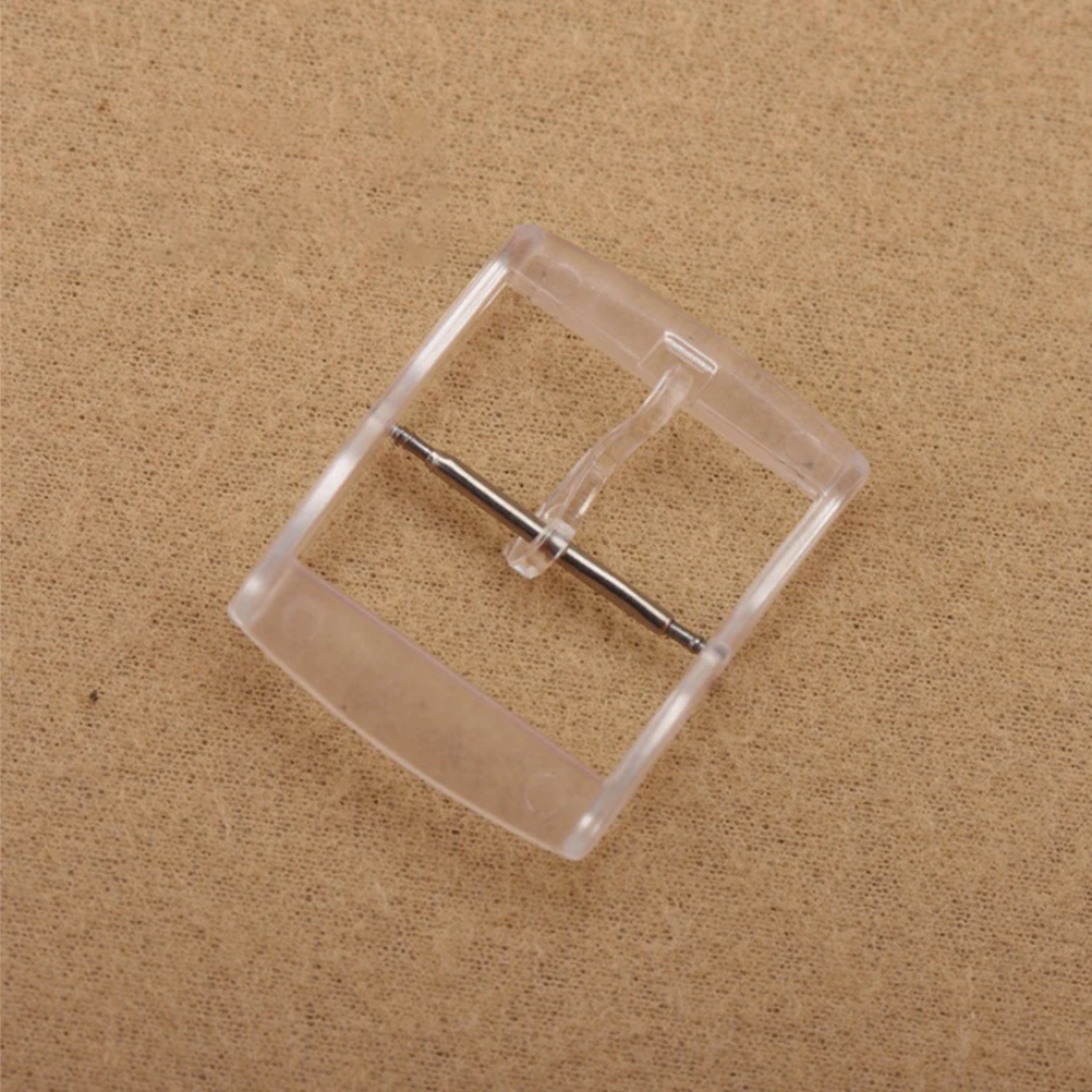 

10 Pcs Watch Clasp Replacement Accessories Plastic Metal Buckle for Watch Band Strap Skin Friendly Adjustable Closure