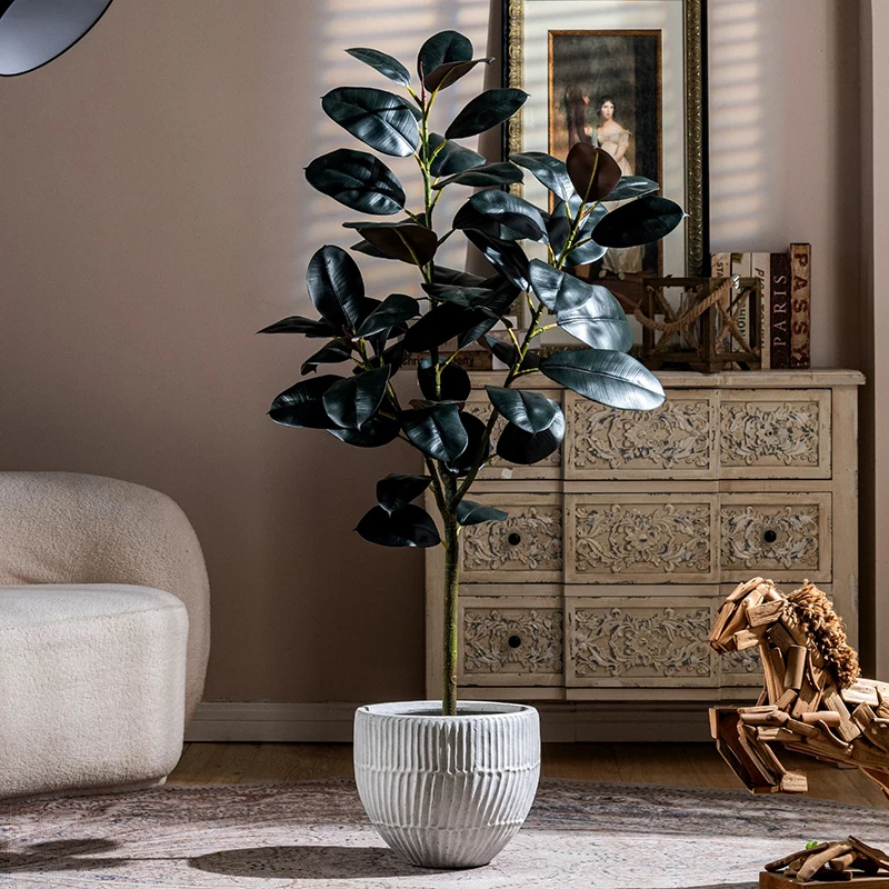 

Высококачественные искусственные листья Medinilla Magnifica, настоящие сенсорные листья баньяна, пластиковые листья растений для дома, свадебного магазина, декор дерева