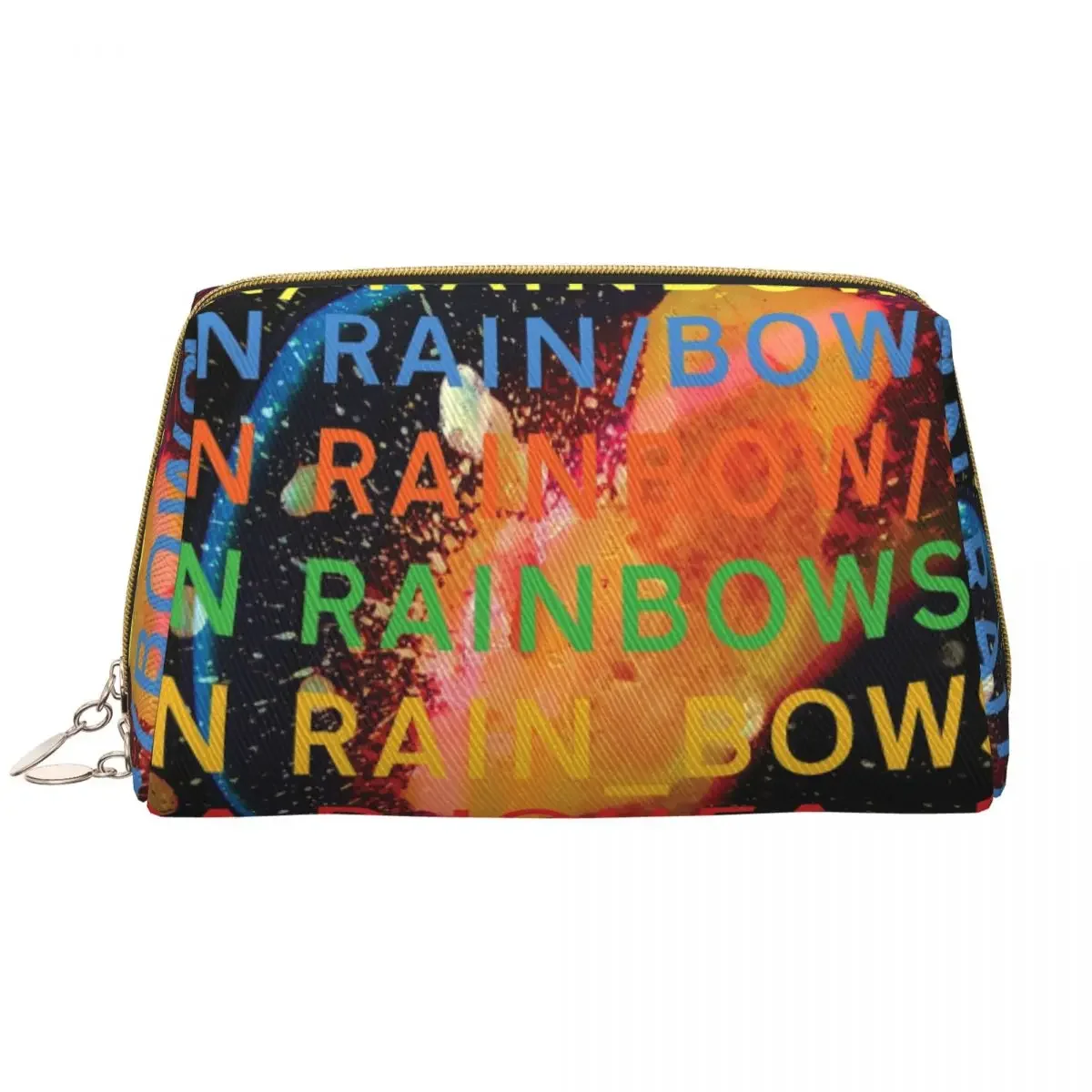 Radioheads British Rock Band Radio Cosmetic Bag Women Fashion Big Capacity Makeup Case Beauty Storage Toiletry Bags