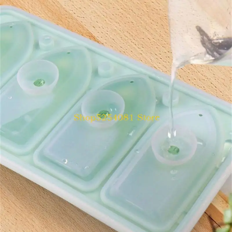 AXYC Creative Ship theme Ice Molds Flexible Ice Maker Molds with Lid Functional Ice Molds for Chilling Drink at Parties