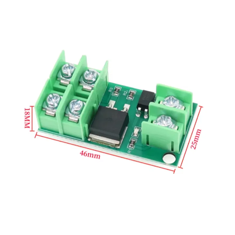 Panneau de commande de commutateur de déclenchement d'impulsion électronique DC 5V-36V, pilote de Module à effet de champ MOS FET pour pompe à moteur LED