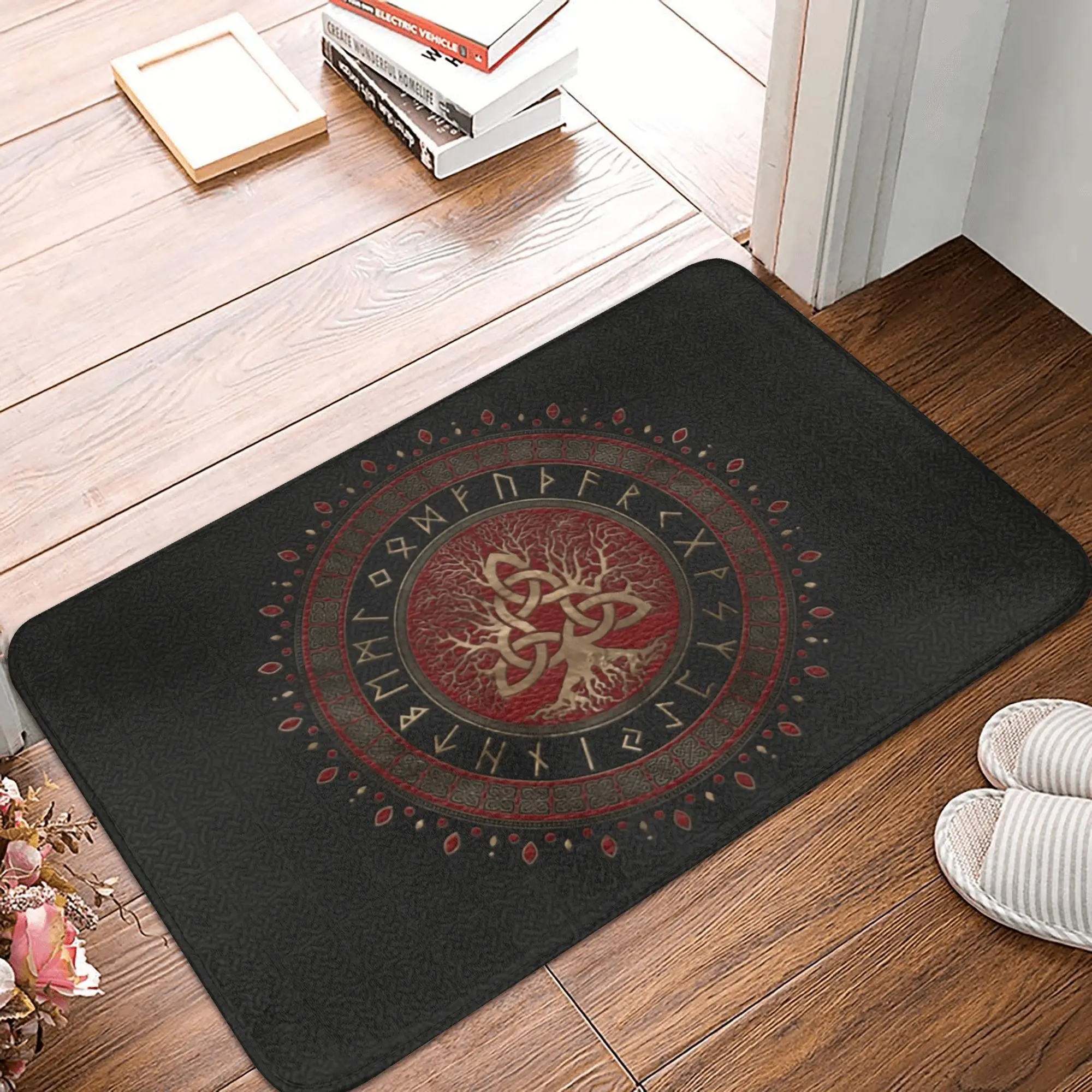 Norse Tree Of Life Printed Fla - Home Decor Design Ideas recension och pris