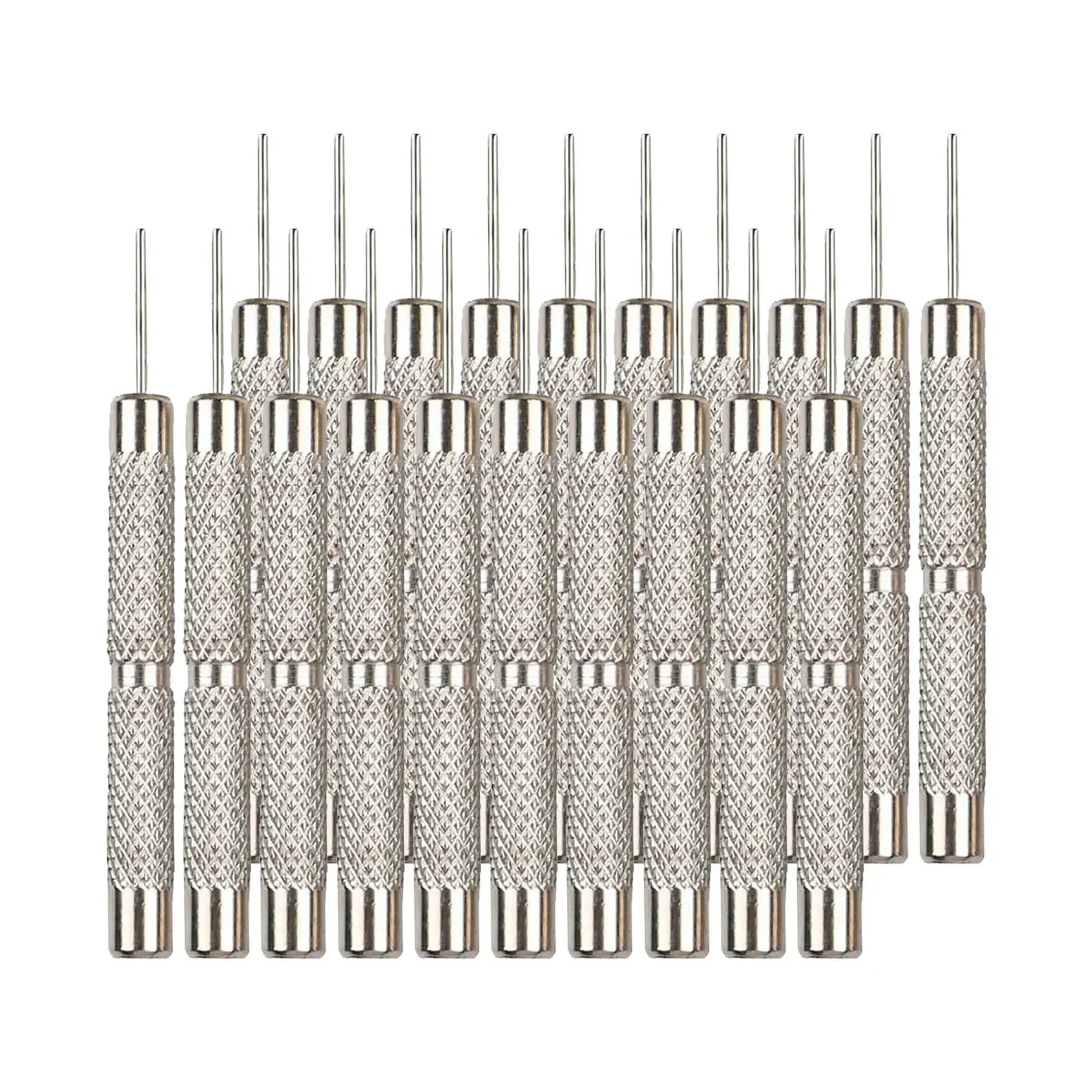 Watch Pin Punch Replacement Riveting Band Strap Bracelet Pin Remover Repair Tool Spare Parts 20Pcs Accessories