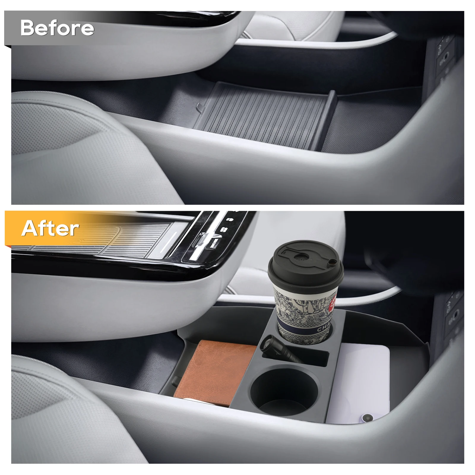 LFOTPP Car Central Storage Box for Hyundai Tucson NX4 2025 2026 Armrest Storage Box Auto Hyundai Tucson 2025 Accessories