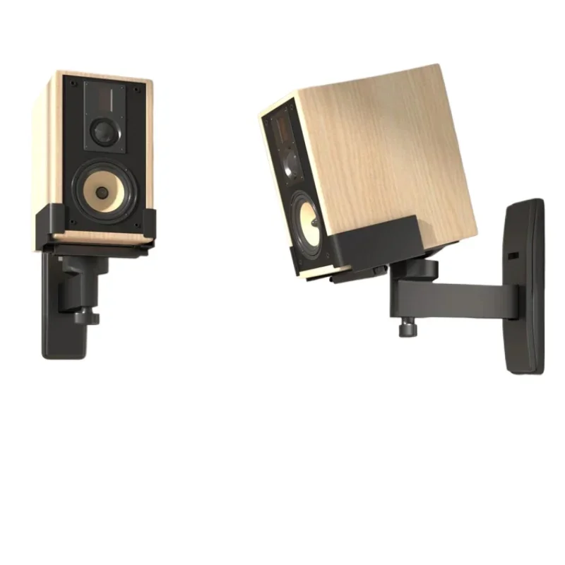 Speaker Wall Mount Bracket Wall Audio Ledge Adjustable Angle Surrounding Wall Hanging Rack HiFi Bookshelf Box