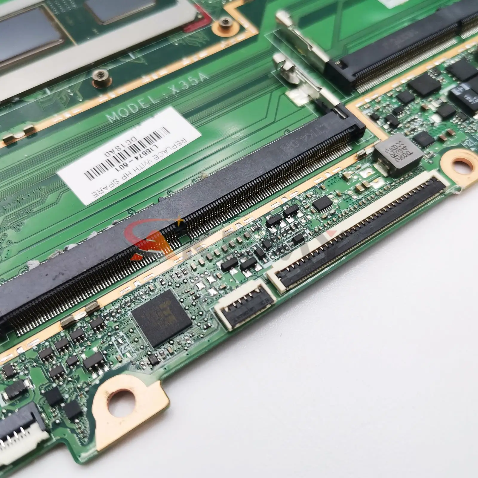 Voor HP 15-CH Laptop Moederbord DAX35AMBAG1 SR3RK i7-8705G Notebook Moederbord Spectre 100% Getest OK