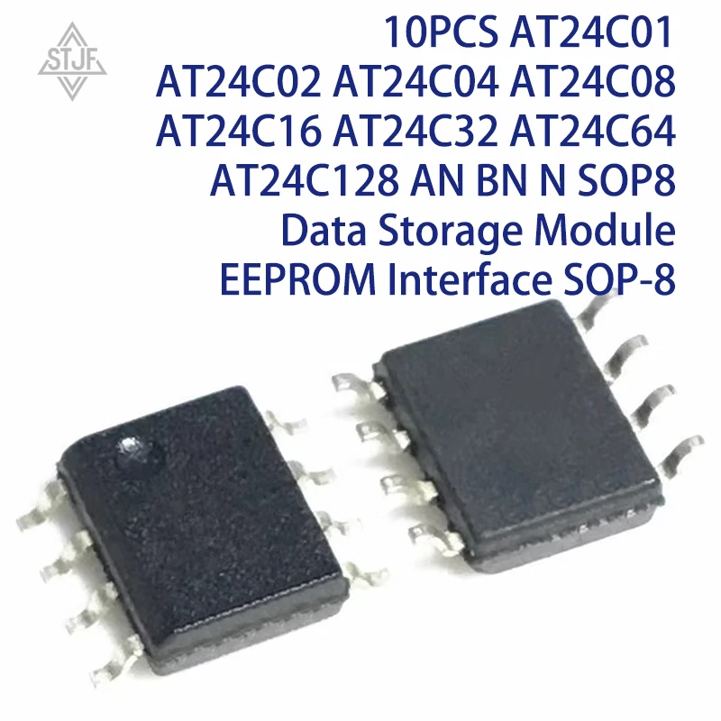 10PCS AT24C01 AT24C…