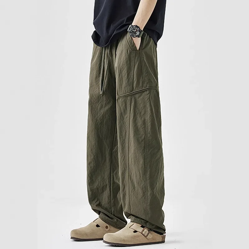 

Men's Quick Dry Loose Straight Cargo Pants