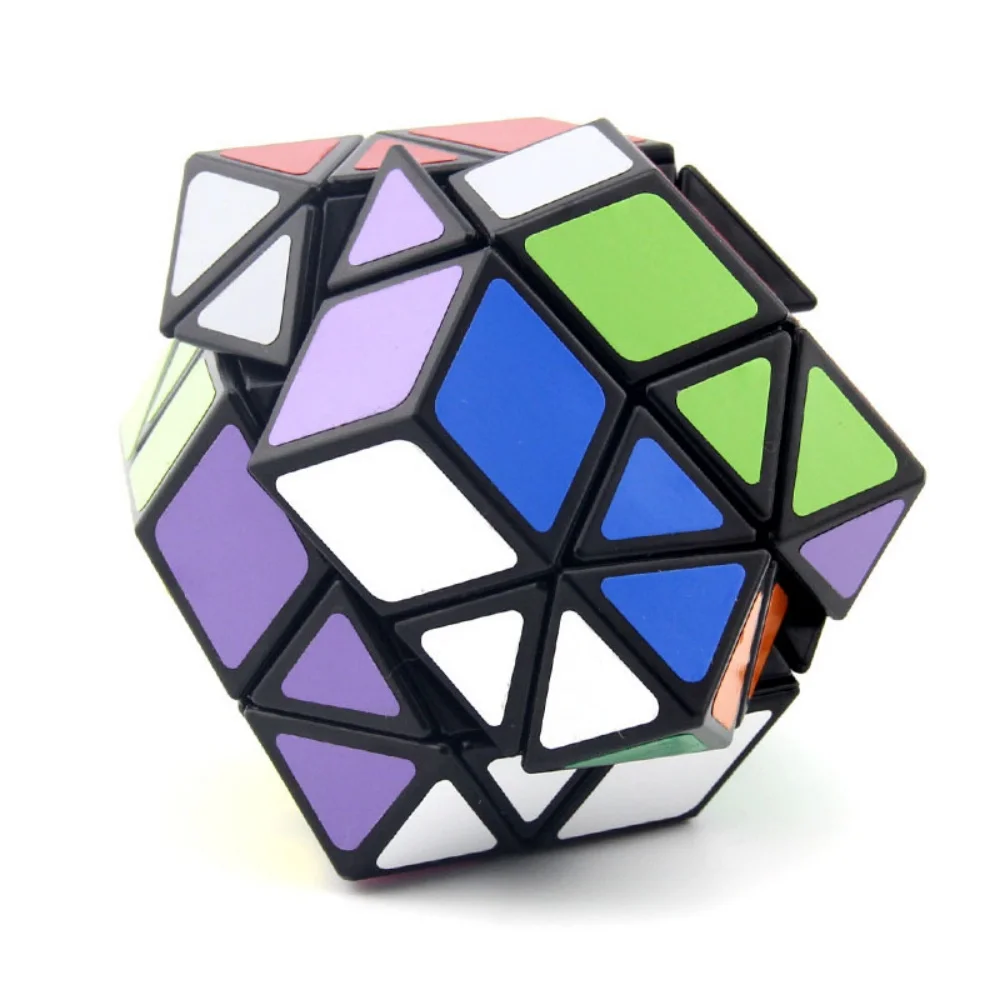 LanLan 12-Axis Rhombohedral Dodecahedron Educational Professional Magic Cube Speed Puzzle Toys For Children