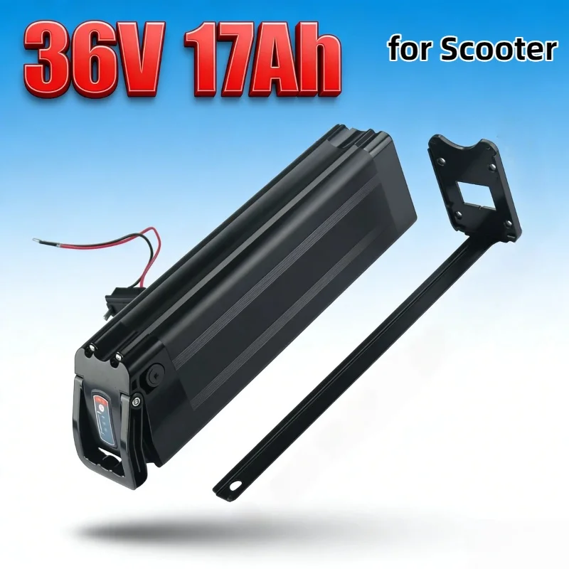 

36V 17Ah/21Ah High-Capacity Silverfish Li-ion Battery Pack – Built-in BMS with Charger for Scooter Reliable Rides Durable Spare