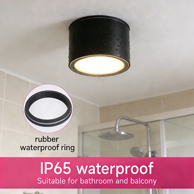 Waterproof Led Downlight GX53 Spot Led Light Replaceable Bulb Ceiling Down Lighting For Bedroom Living Room Home Decor Spotli view 3
