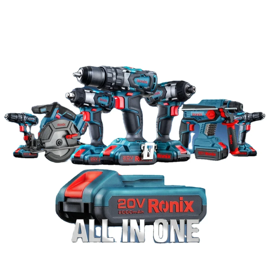 #   Heiße Verkäufe Für Ronix Neueste 89 Serie 20 V Professionelle Cordless Bürstenlosen Hammer Bohrer Schlüssel Trimmer Gebläse Power Tools Combo