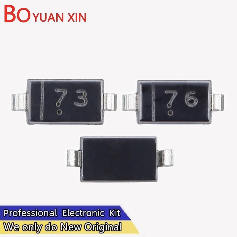50pcs RB160M RB161M SOD-123 RB161-20TR 72 RB160M-30TR 73 RB160M-40TR 74 RB160M-60TR 76 SOD123 1206 SMD Schottky Diode