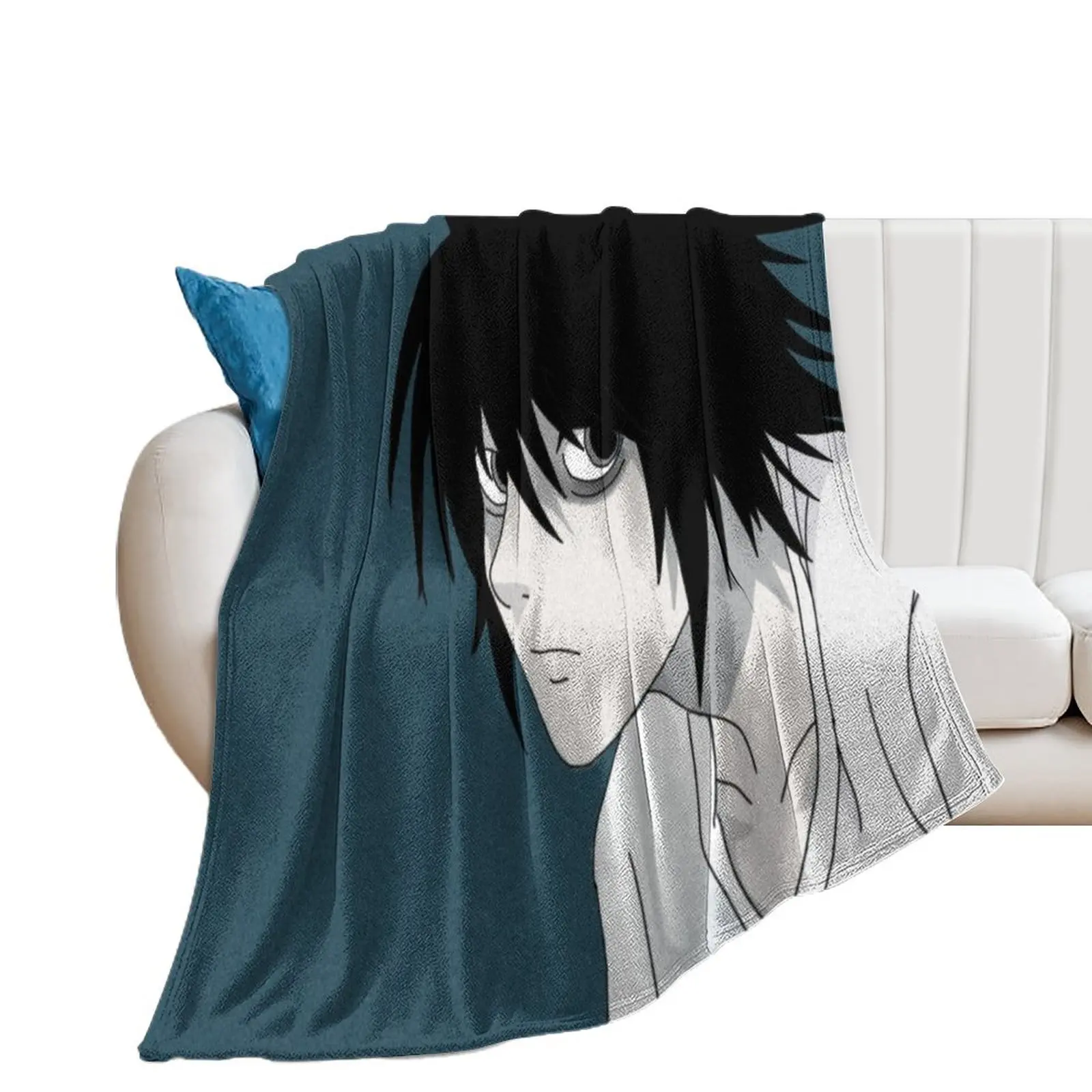 

L Lawliet Throw Blanket Kid'S Fashion Sofas For Sofa Thin Blankets