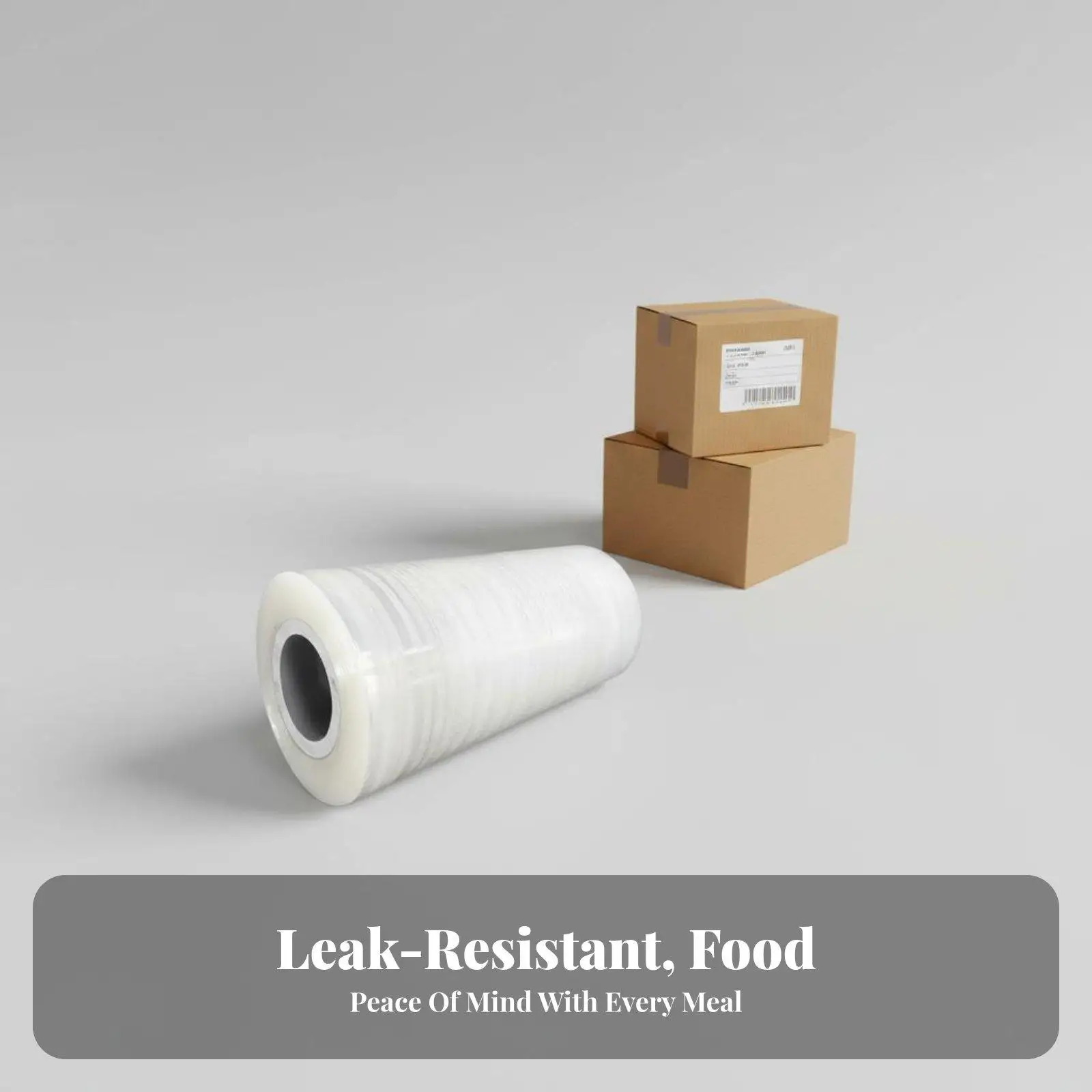 Versatile PE Wrapping Film Roll for Grafting Plants Securing Luggage Moving Storage Clear Tough Stretchable Packing Wrap