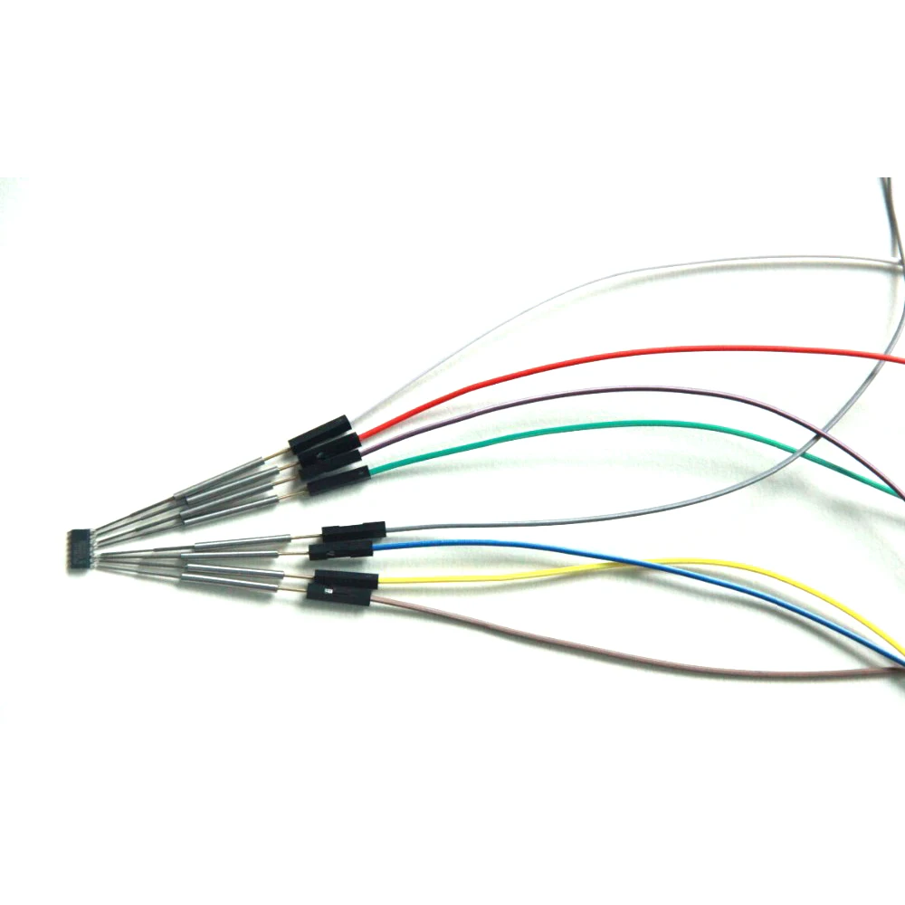 10pcs Mini IC clamp IC chip logic analyzer SOP/SOIC/TSSOP/TSOP/SSOP/MSOP/PLCC/QFP /TQFP/LQFP/SMD Chip pin fixture Logic Analyzer