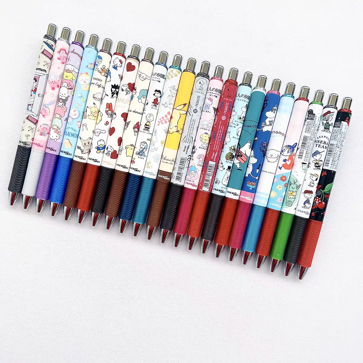 1pcs  BLN75 ENERGEL Quick-drying Black Gel Pen Cute Cartoon Limited Collection Kawaii Japanese Stationery School Supplies