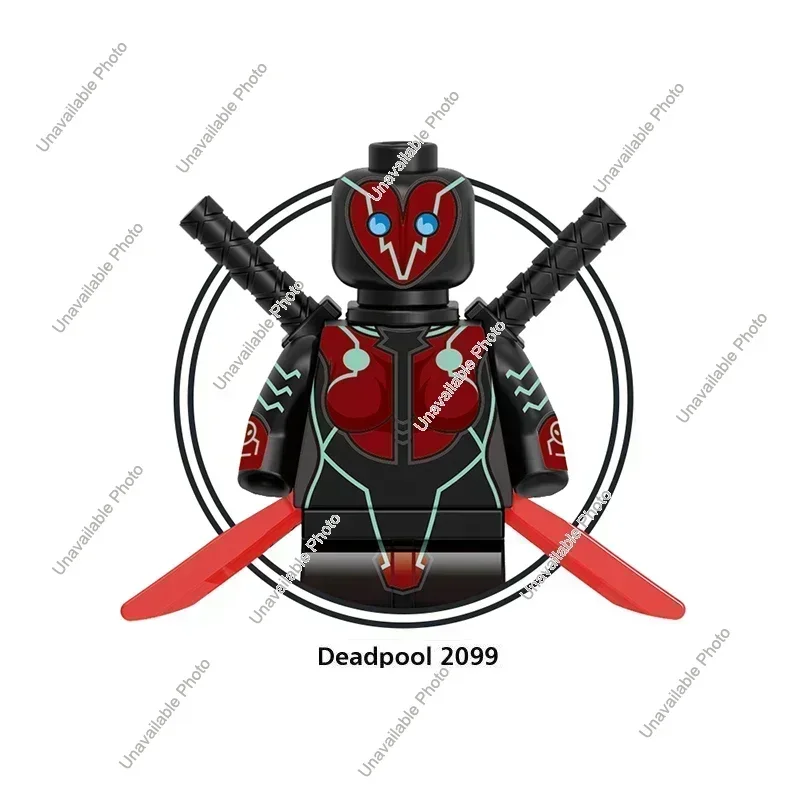 Hot Toys Marvel Superhelden Cyclops Wolverine Deadpool Spider-Man Venom Batman Joker Catwoman Killer Croc Bausteine Kindergeschenke Spielzeug