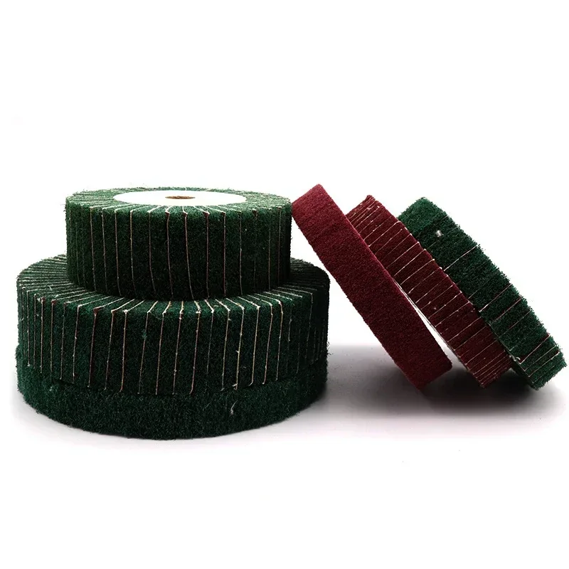 Non-woven Scouring Pad Hole Diameter: 20 for Bench Grinder Wheel