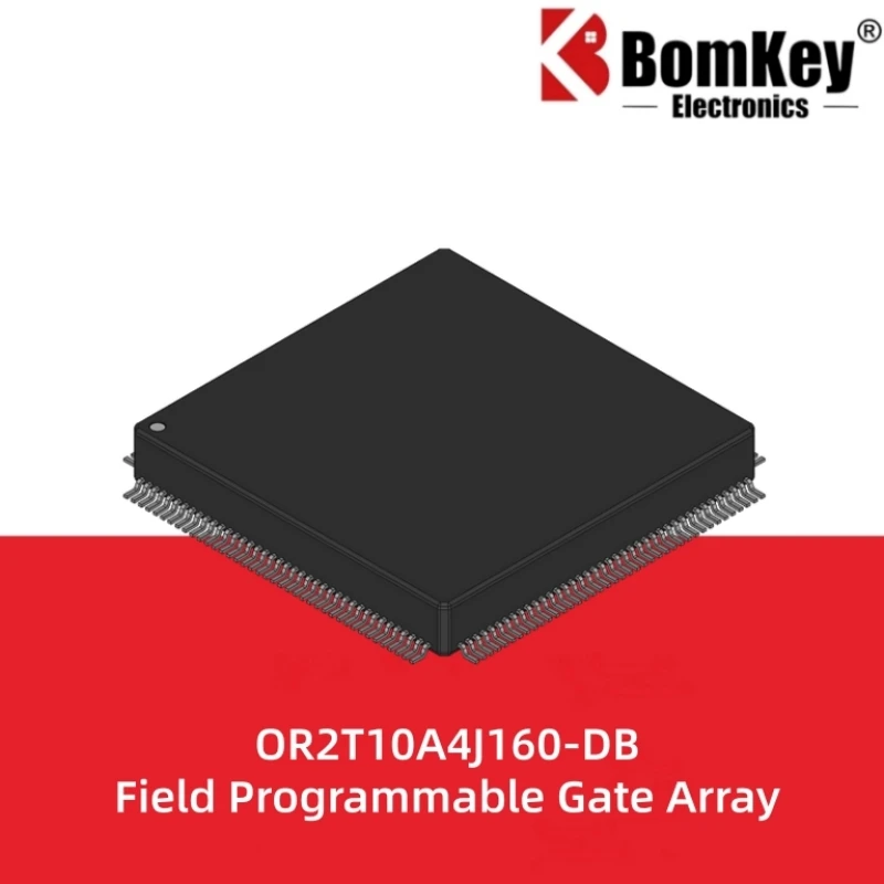 8Pcs/Lot New Original LATTICE OR2T10A4J160-DB Field Programmable Gate Array, 256 CLBs, 12300 Gates, 1024-Cell, CMOS, PQFP160