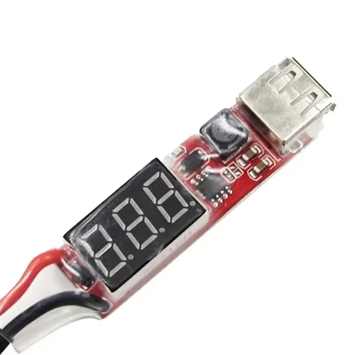 

10X 2S-6S Преобразователь зарядного устройства для литиевых аккумуляторов Lipo XT60 в USB с дисплеем напряжения и адаптерной платой