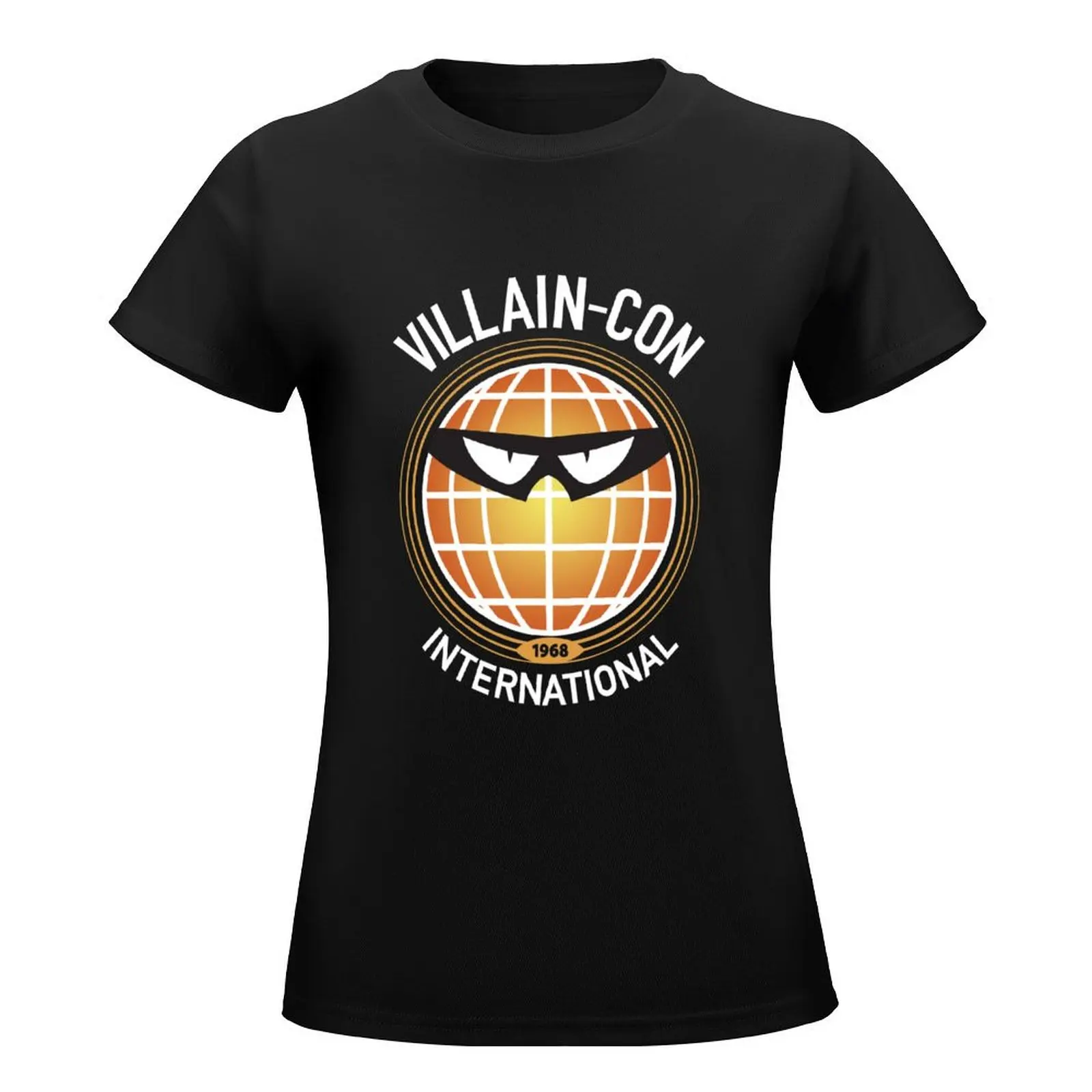 Villain-Con International T-Shirt kawaii clothes aesthetic clothes plus size tops oversized workout shirts for Women