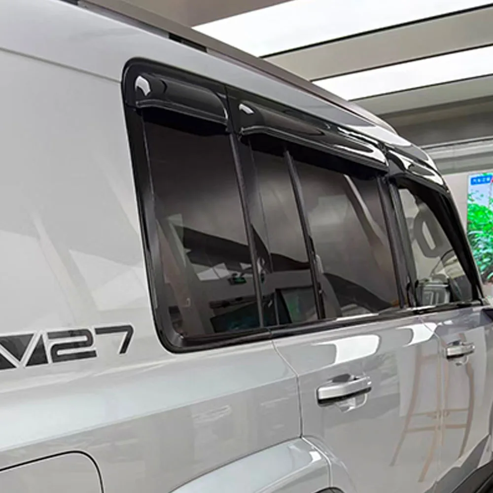 Transparent Window Visor Thickened Widened Rain Guard Exterior Modification Accessories For Chery iCAR V27 2026-2027